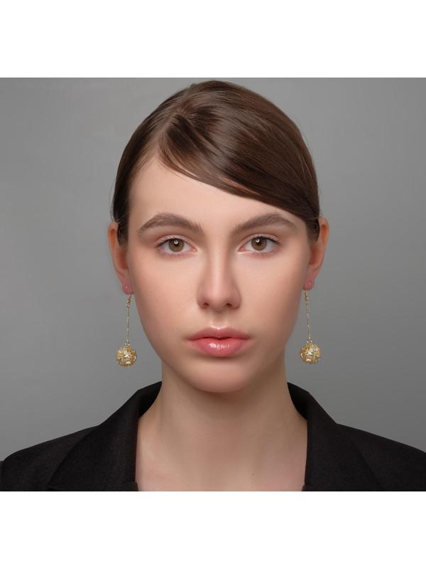 Серьги висячие 