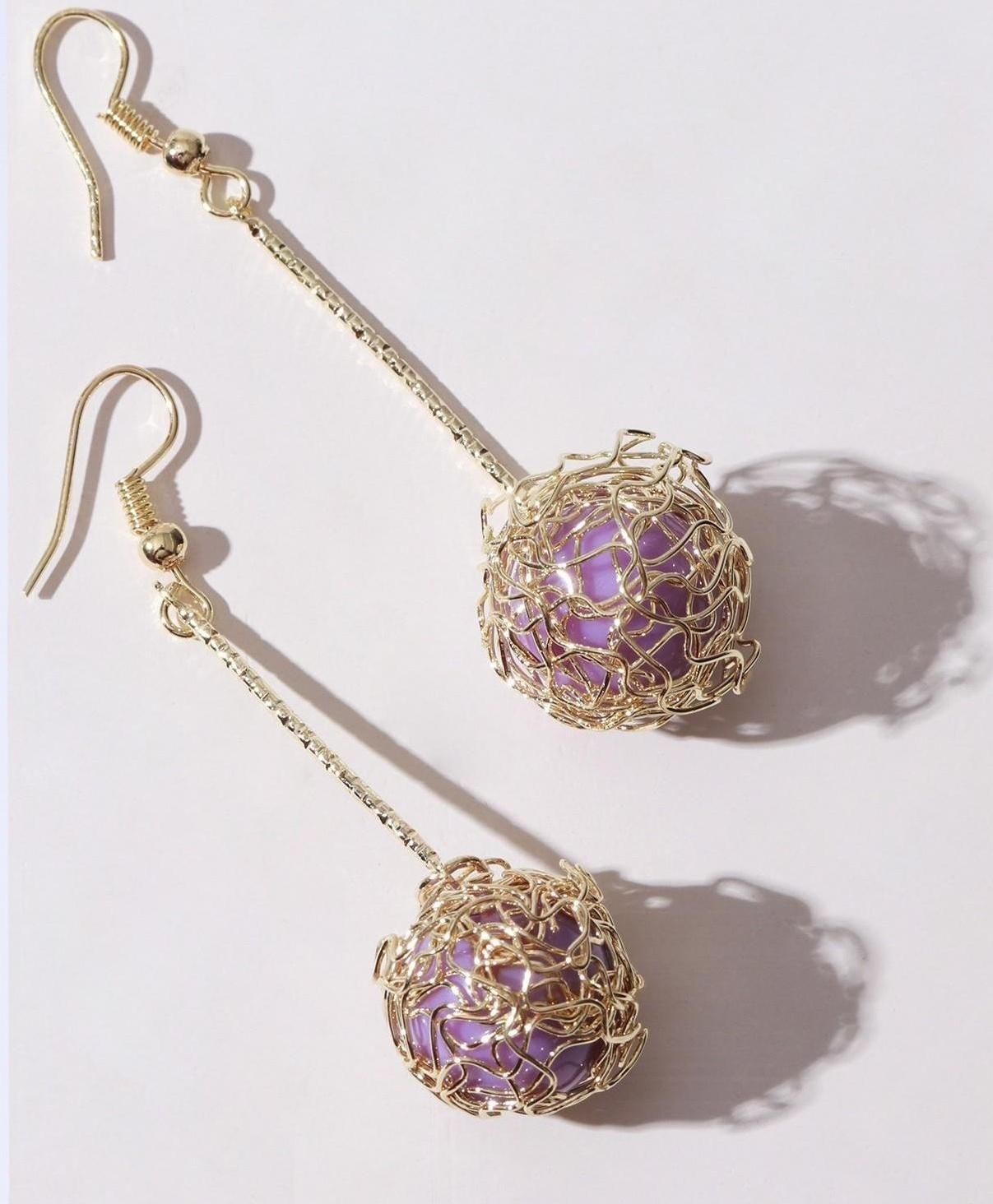 Серьги висячие 