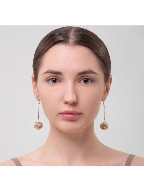 Серьги висячие 