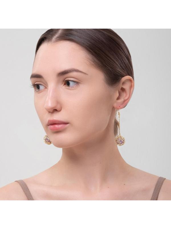 Серьги висячие 