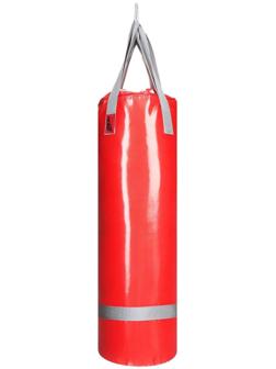 Мешок боксерский на ременной ленте 20кг , цвет красный