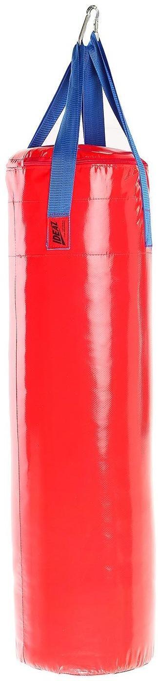 Мешок боксерский на ременной ленте 25кг , цвет красный