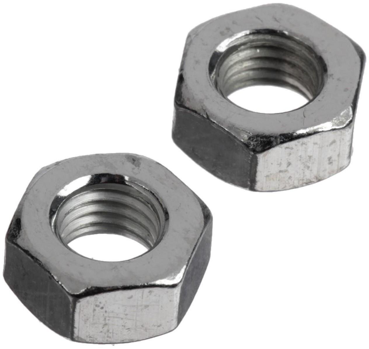 Гайка шестигранная ТУНДРА krep, DIN934, М10, оцинкованная, 5 кг (495 шт.)