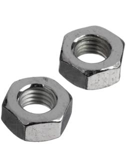 Гайка шестигранная ТУНДРА krep, DIN934, М10, оцинкованная, 5 кг (495 шт.)