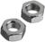Гайка шестигранная ТУНДРА krep, DIN934, М10, оцинкованная, 5 кг (495 шт.)
