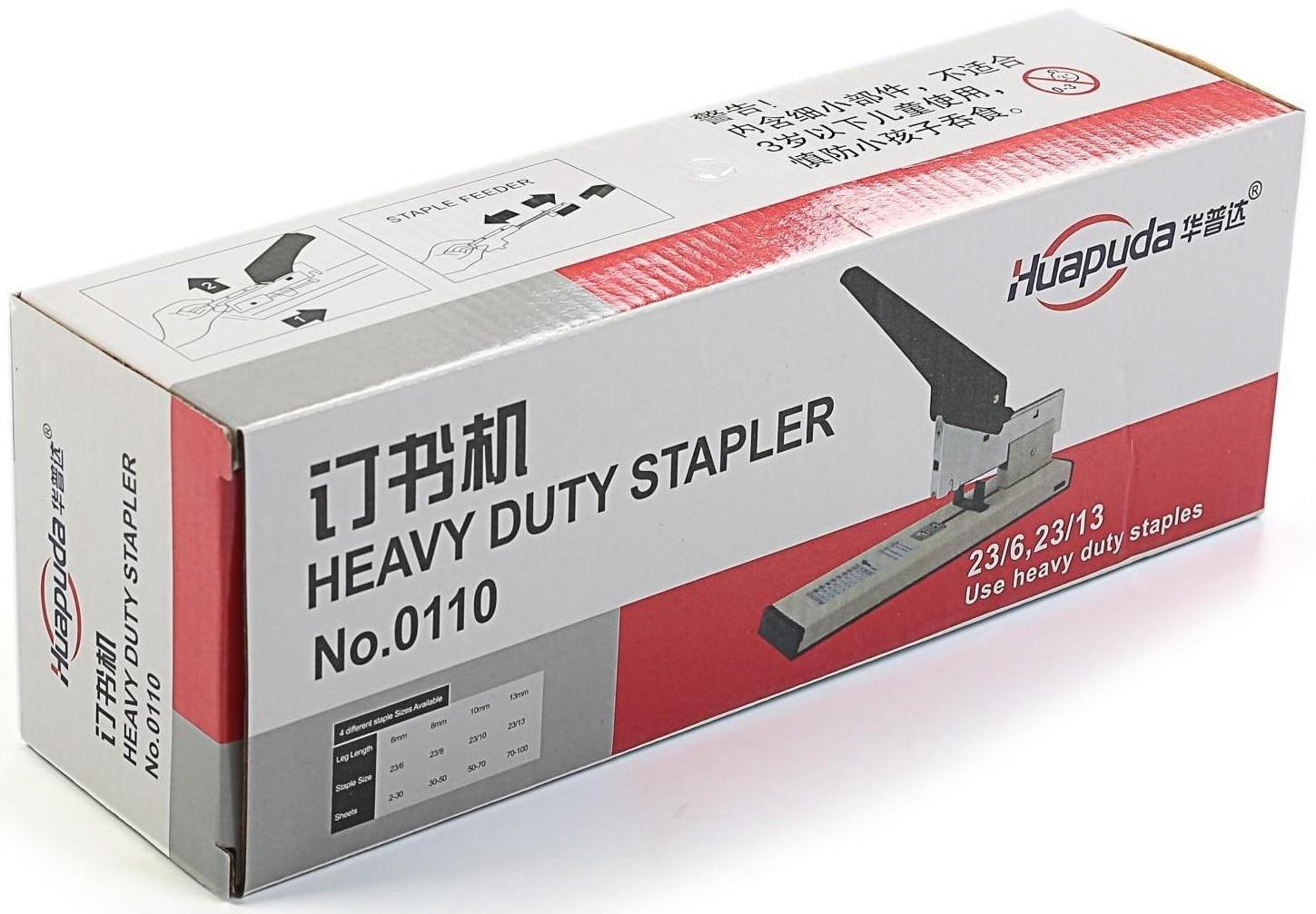 Степлер №23, большой, до 100 листов