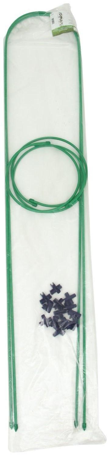 Шпалера, 170 × 30 × 1 см, металл, зелёная, «Ракета Клевер»