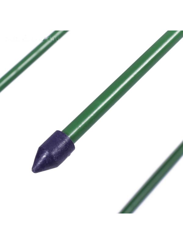 Шпалера, 135 × 30 × 1 см, металл, зелёная, «Ракета Клевер»