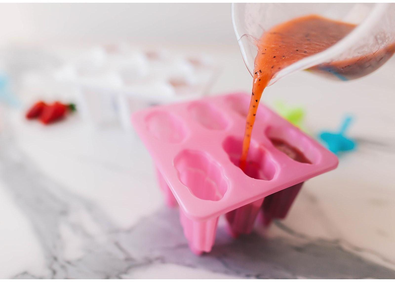 Форма для мороженого «Карусель», 6 ячеек, цвет МИКС