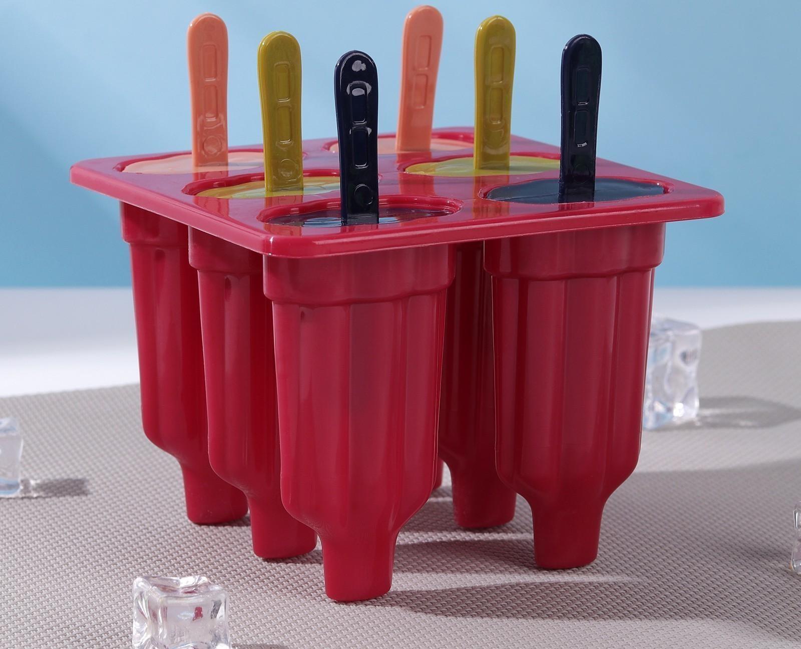 Форма для мороженого «Карусель», 6 ячеек, цвет МИКС