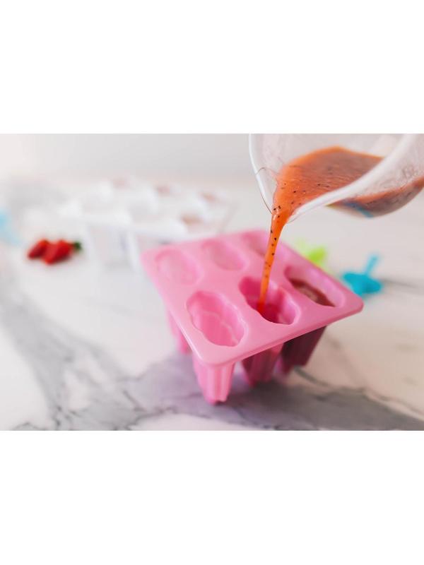 Форма для мороженого «Карусель», 6 ячеек, цвет МИКС