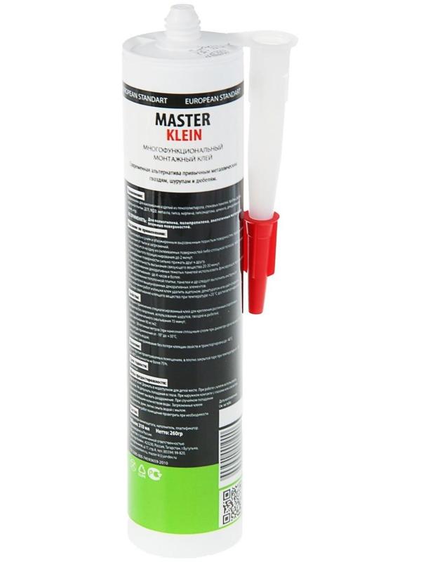 Жидкие гвозди Master Klein, экспресс, прозрачные, 310 мл/260 г