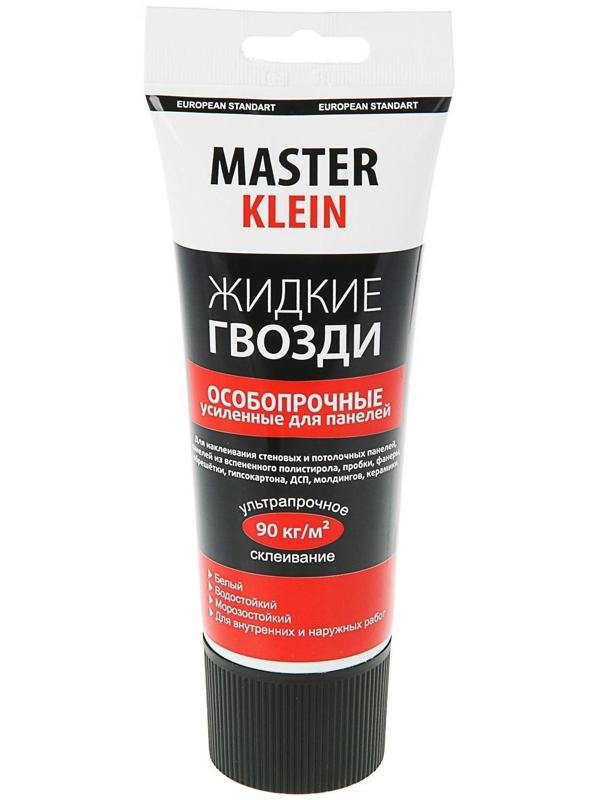 Жидкие гвозди Master Klein, особопрочные, для панелей, белые, 300 г/200 мл
