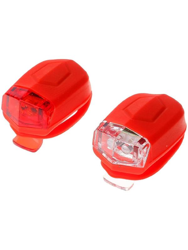 Комплект велосипедных фонарей Dream Bike, JY-267-D, 2 диода, 3 режима