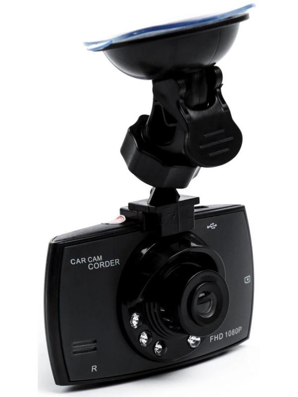 Видеорегистратор TORSO, 1080P, TFT 2.4, обзор 120°, черный