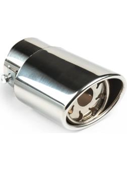 Насадка на глушитель 140×65 мм, посадочный 63 мм