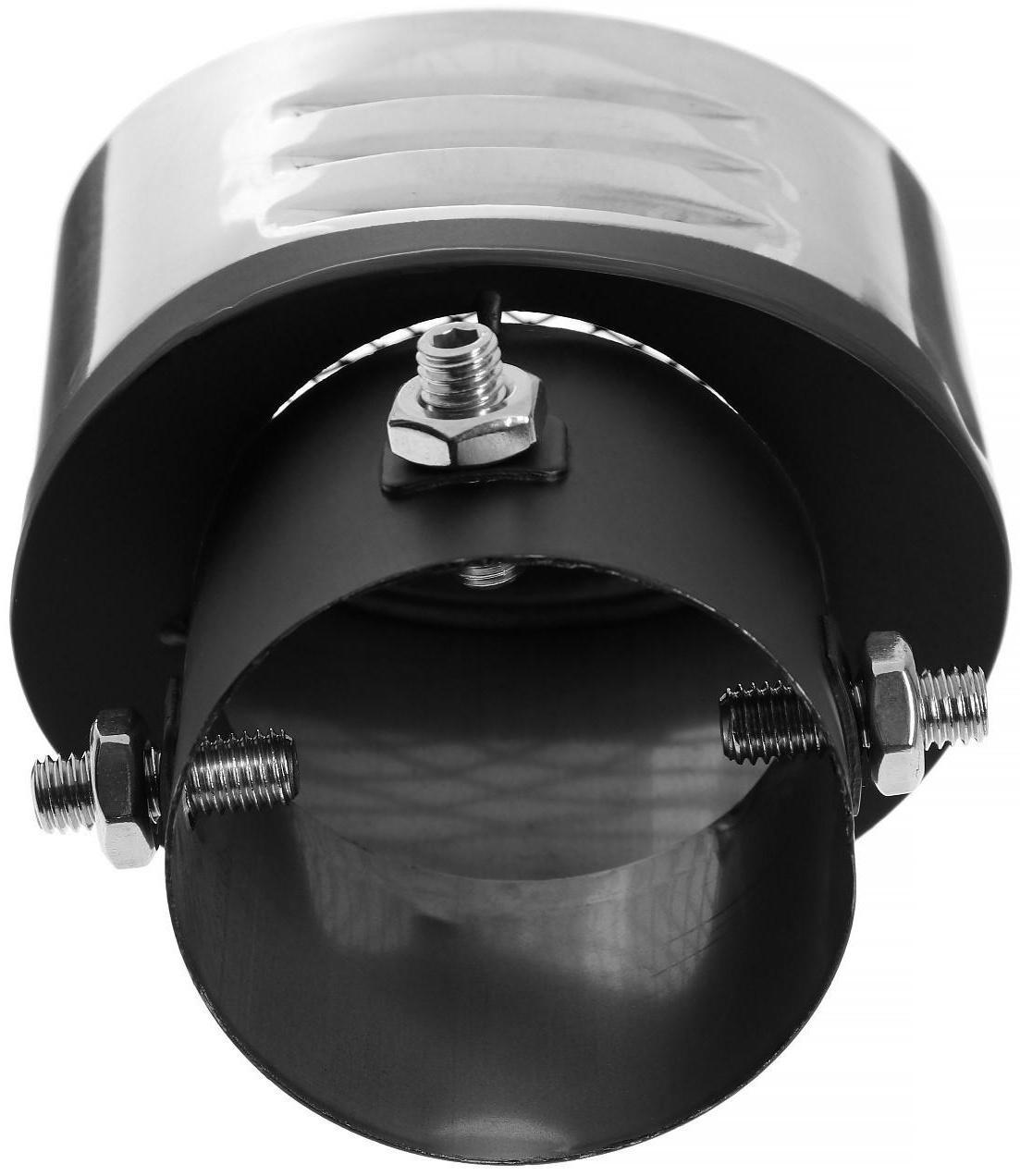 Насадка на глушитель 13,5x 10 см, посадочный 63 мм