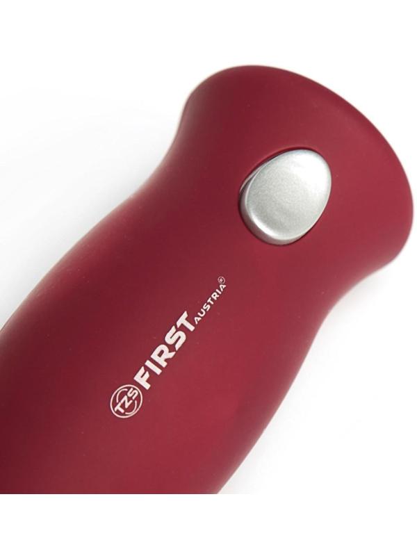 Капучинатор-миксер FIRST FA-5293-RE, питание 2хАА (не в комплекте), красный