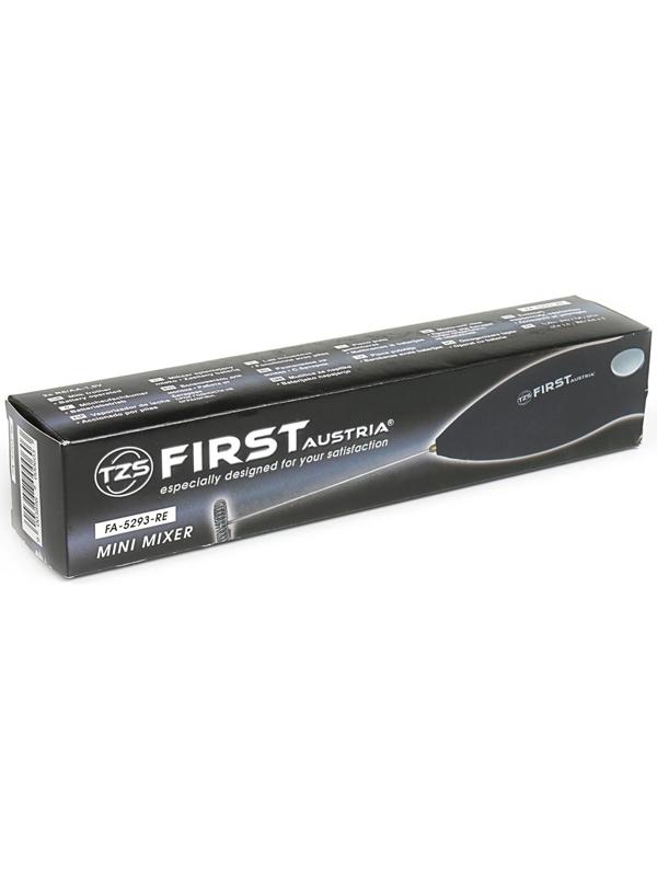 Капучинатор-миксер FIRST FA-5293-RE, питание 2хАА (не в комплекте), красный