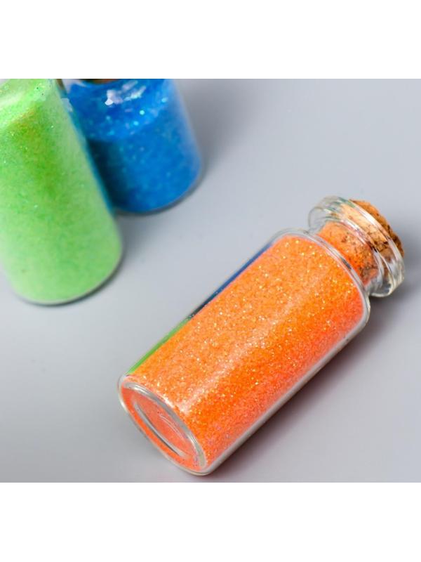 Набор 4 бутылочки с глиттером 