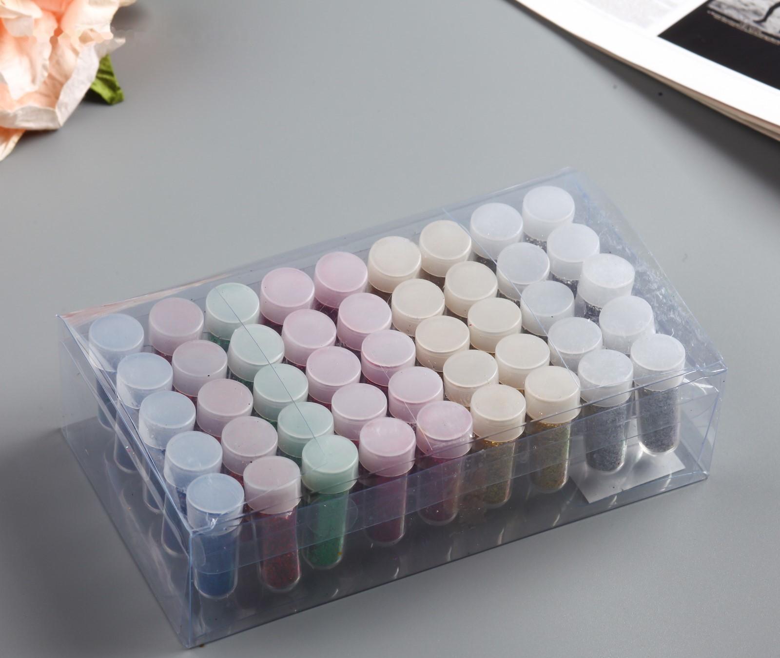 Глиттер набор 45 шт в коробке 