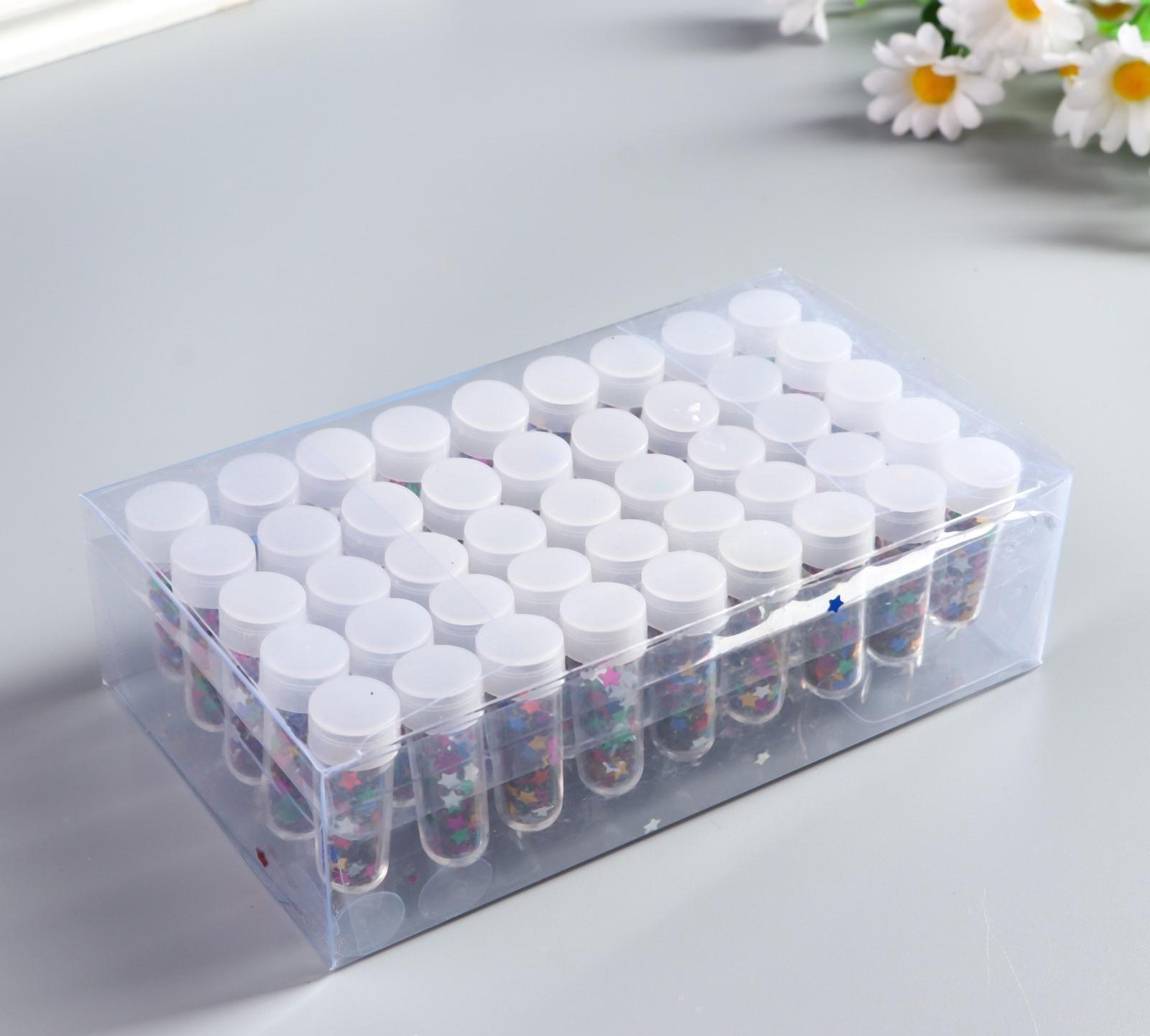 Глиттер набор 45 шт в коробке 