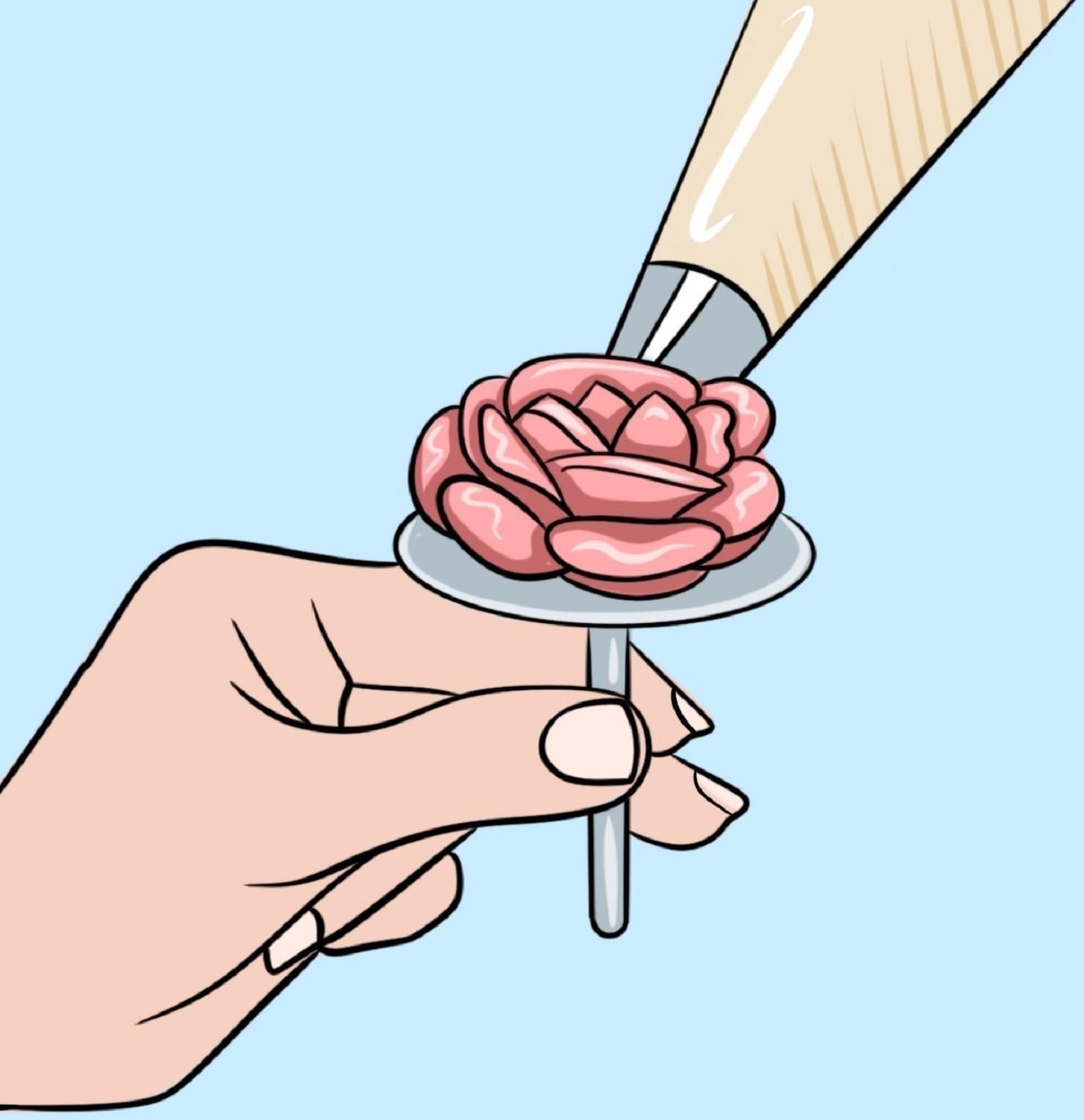 Гвоздь кондитерский, 7×7 см