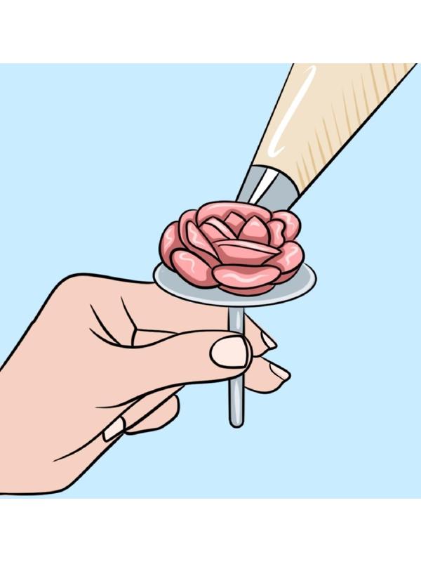 Гвоздь кондитерский, 7×7 см