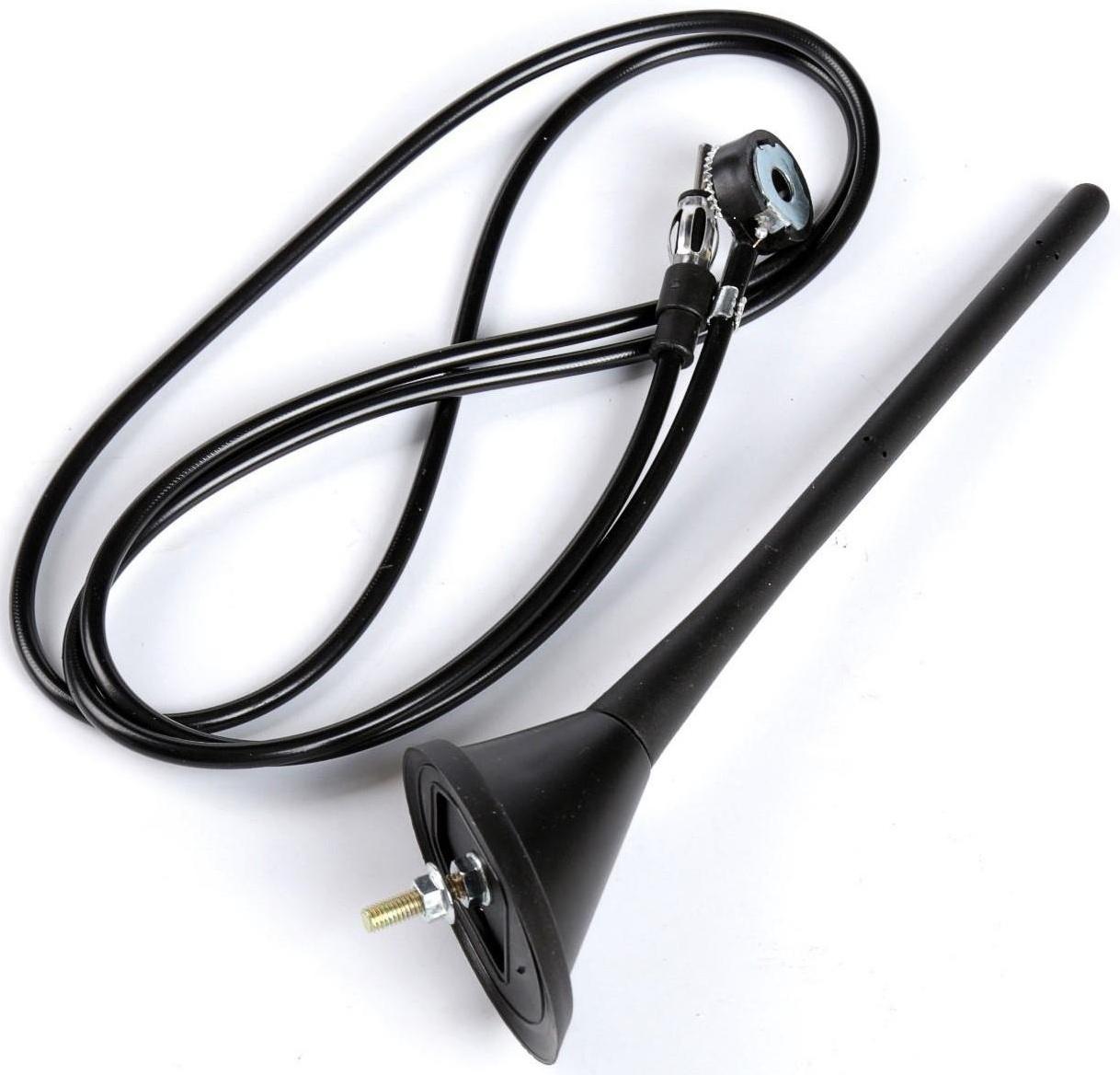 Антенна внешняя 24 см, врезная, кабель 1.3 м, универсальная