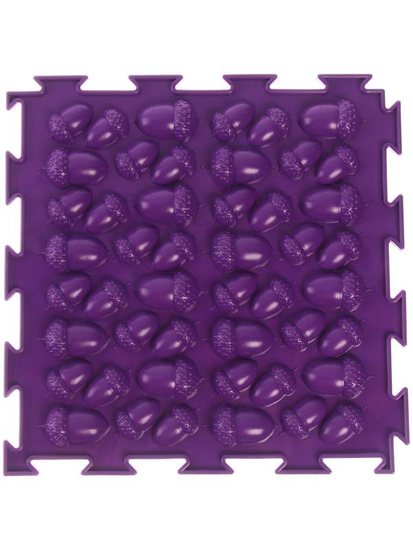 Модульный массажный коврик ОРТОДОН «Желуди», жесткий, цвет МИКС