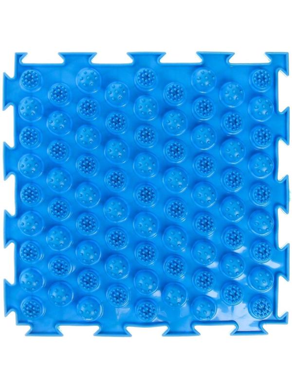Модульный массажный коврик ОРТОДОН «Колючки», мягкий, цвет МИКС