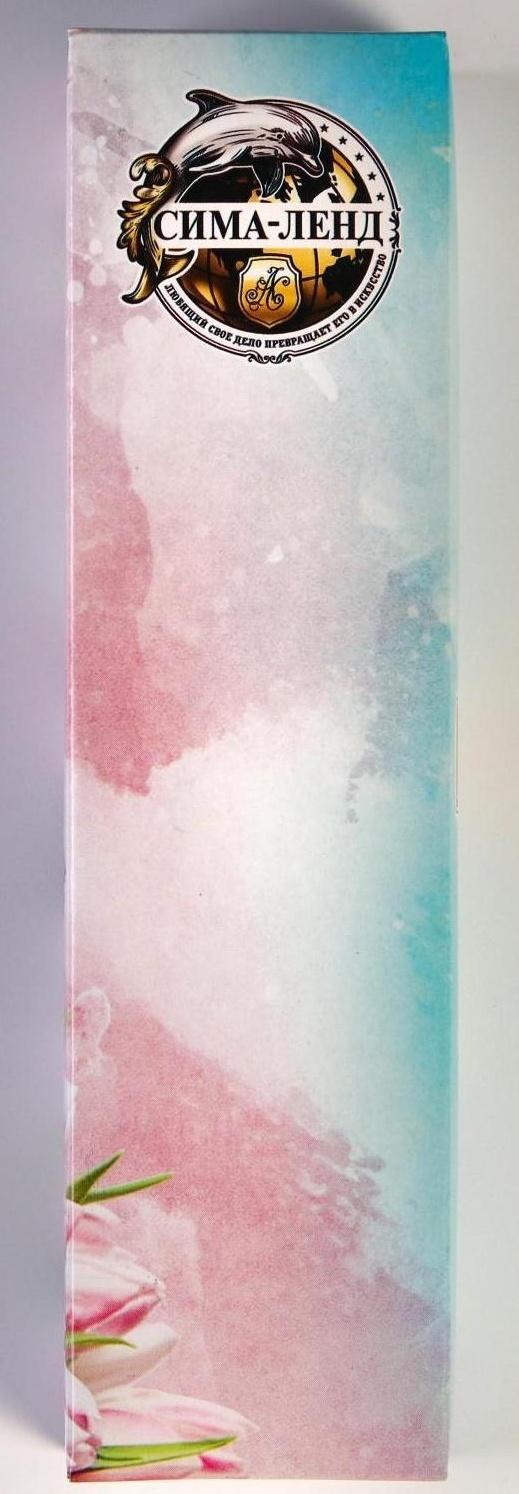 Набор Свечей витых, 1,9х 20 см, 6 штук, кофейно-золотой металлик