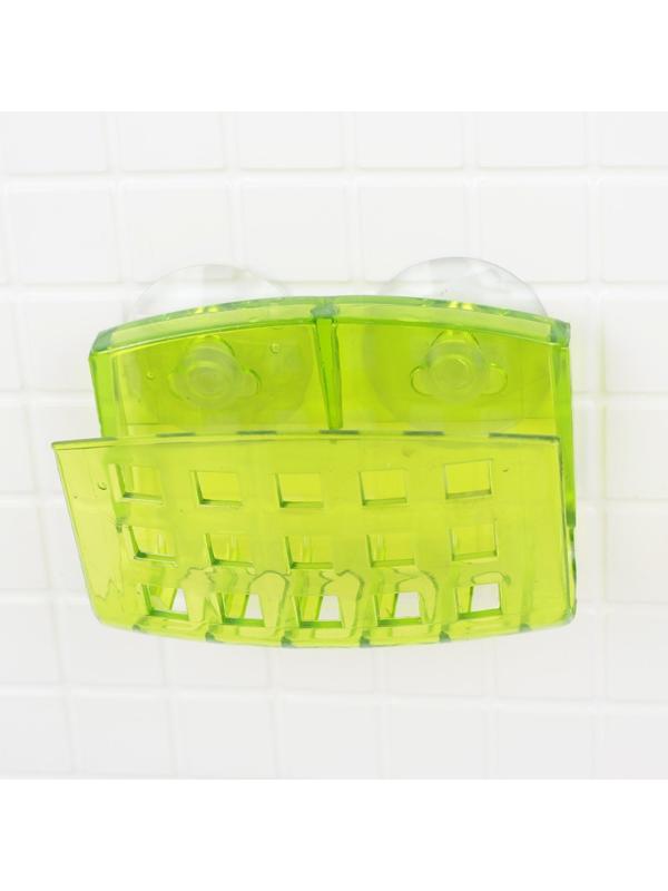 Держатель на присосках Bath Collection, 9×5×6 см, цвет МИКС