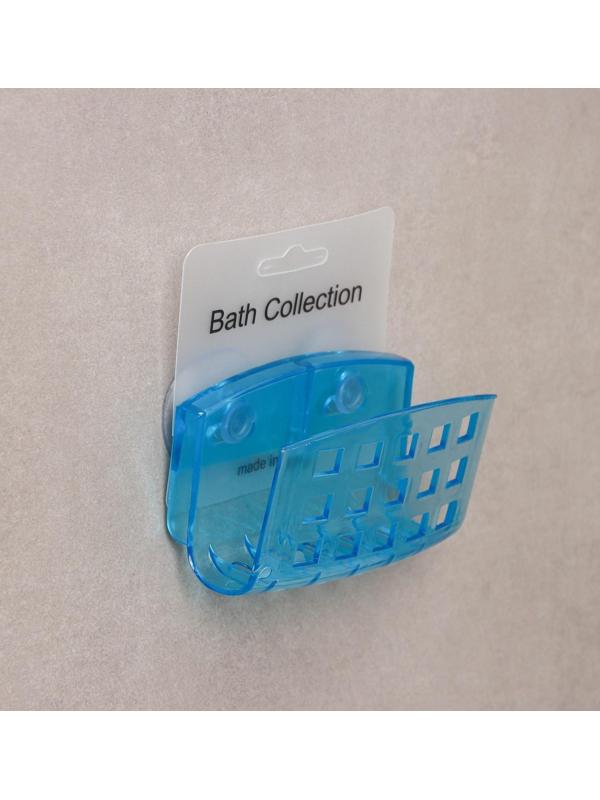Держатель на присосках Bath Collection, 9×5×6 см, цвет МИКС