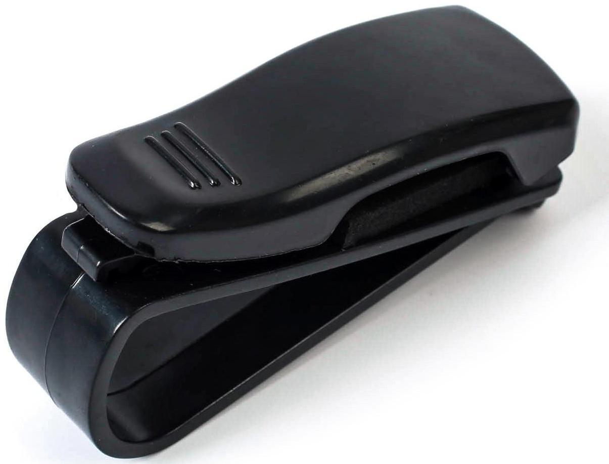 Держатель очков TORSO, зажим, чёрный