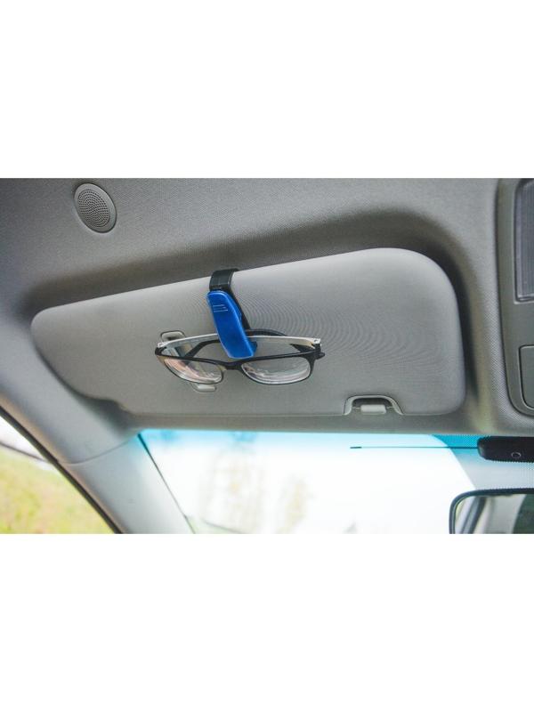 Держатель очков TORSO, зажим, синий