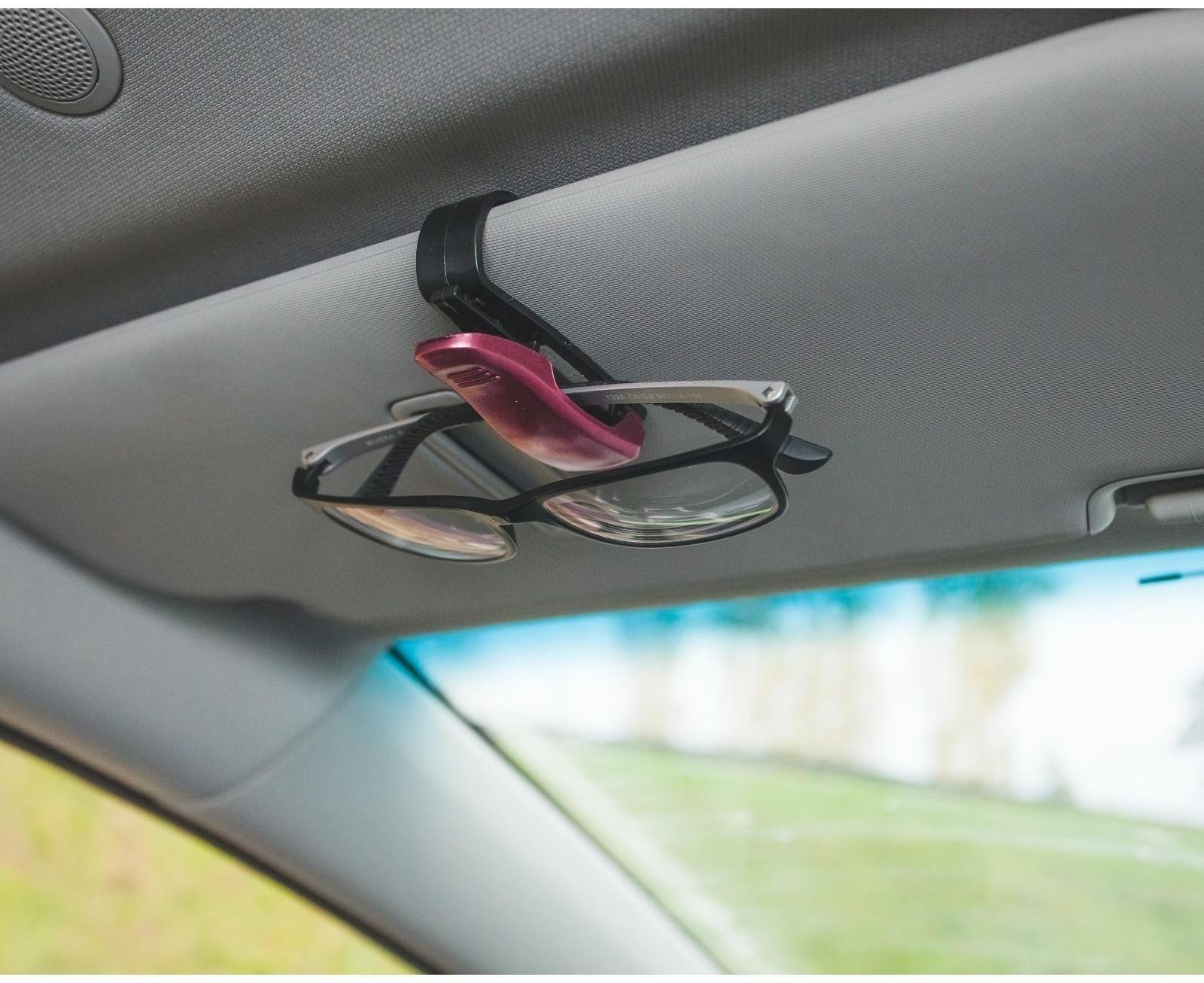 Держатель очков TORSO, зажим, красный