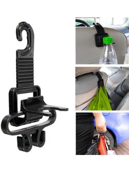 Вешалка на подголовник, черный