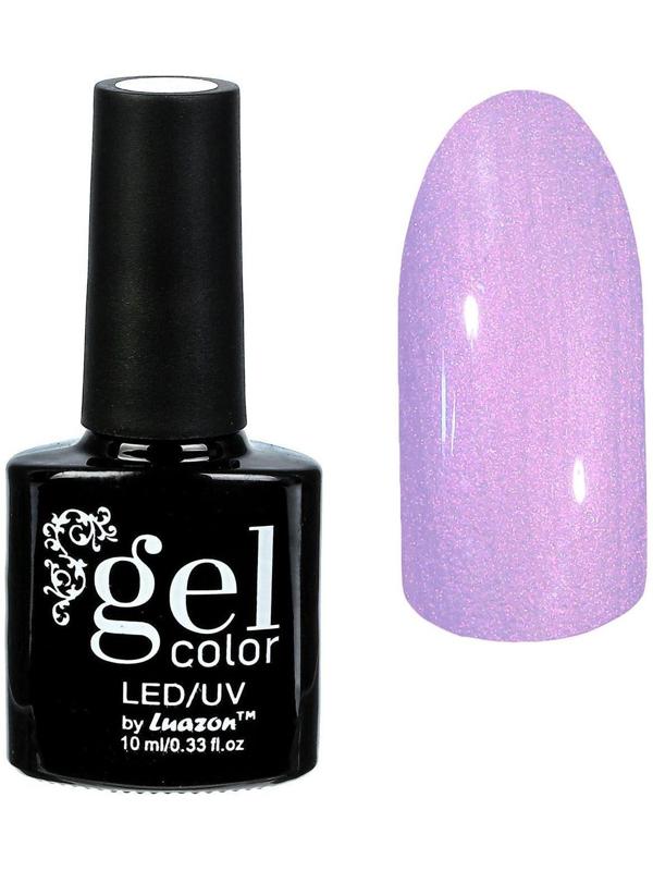 Гель-лак для ногтей 3-х фазный LED/UV Жемчужный 10мл 009 сиреневый