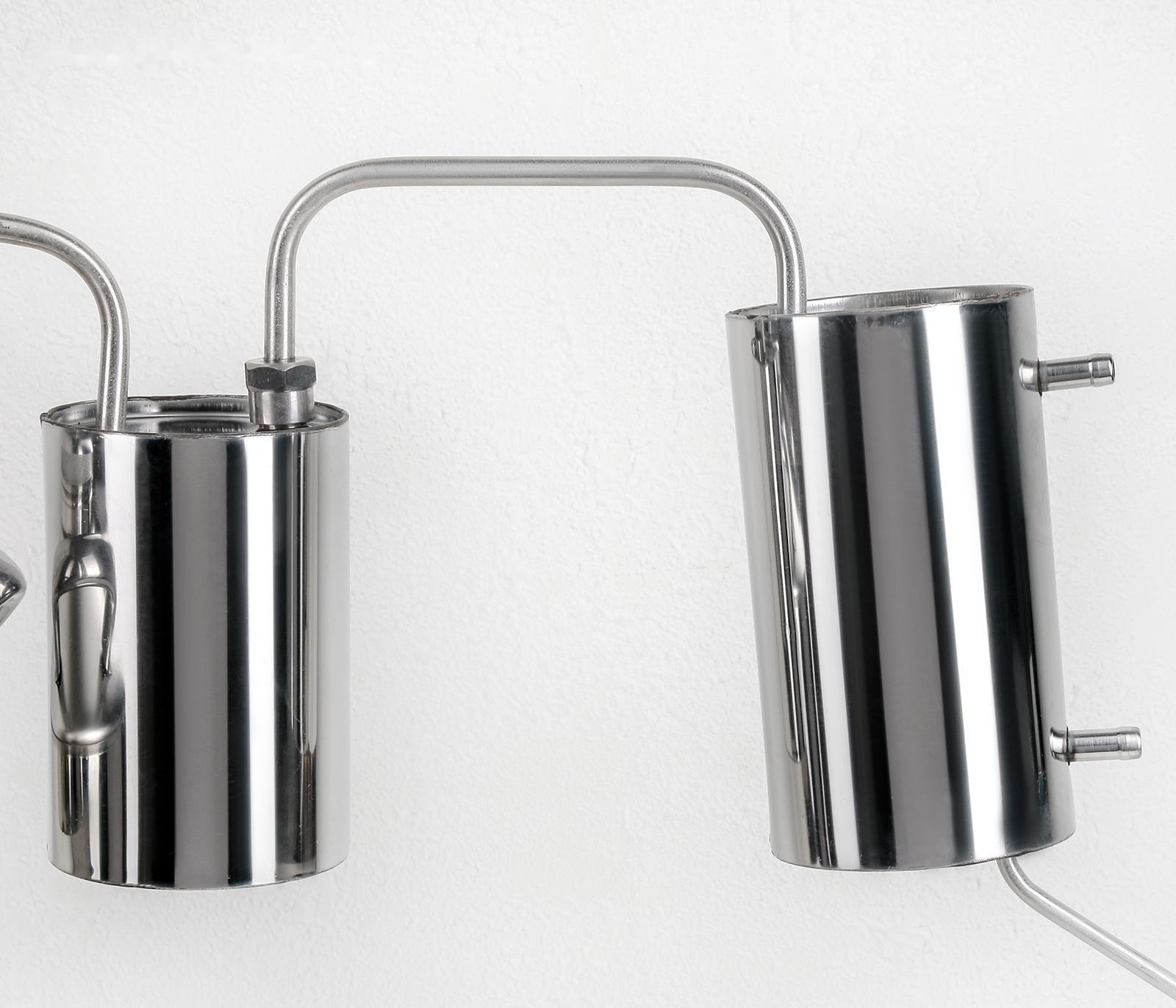 Дистиллятор, 15 л, горло 8 см, термометр