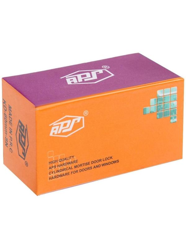 Цилиндровый механизм, 60 мм, английский ключ, 5 ключей, цвет золото