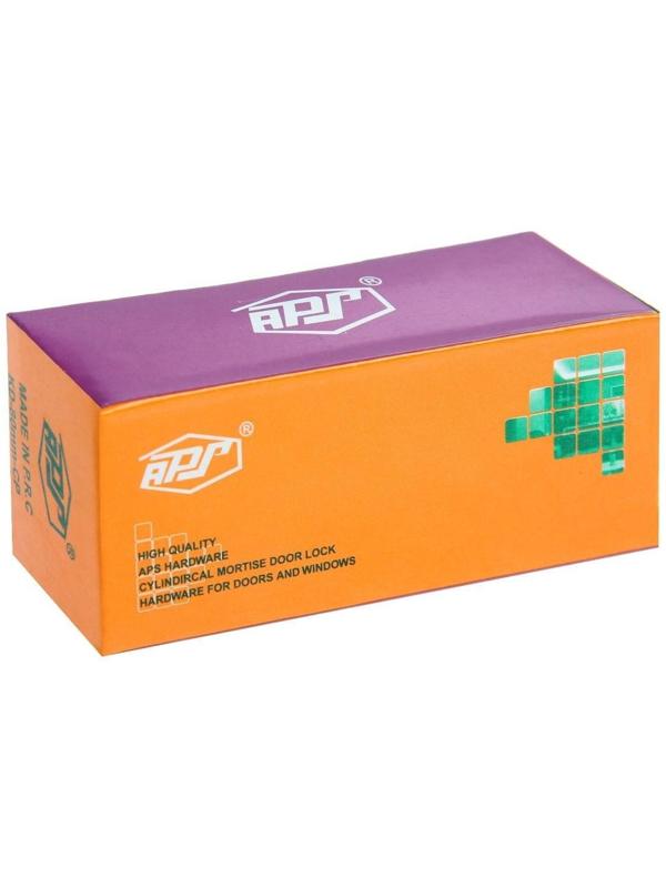 Цилиндровый механизм, 80 мм, перфор. ключ, 5 ключей, цвет хром