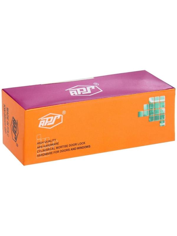 Цилиндровый механизм, 80 мм, с вертушкой, перфор. ключ, 5 ключей, цвет хром