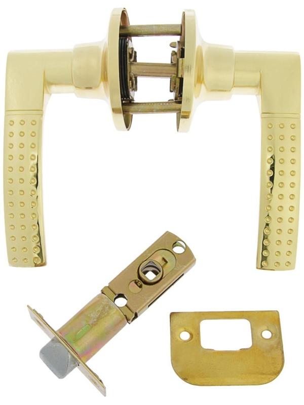 Защелка 2101, пустая, цвет золото