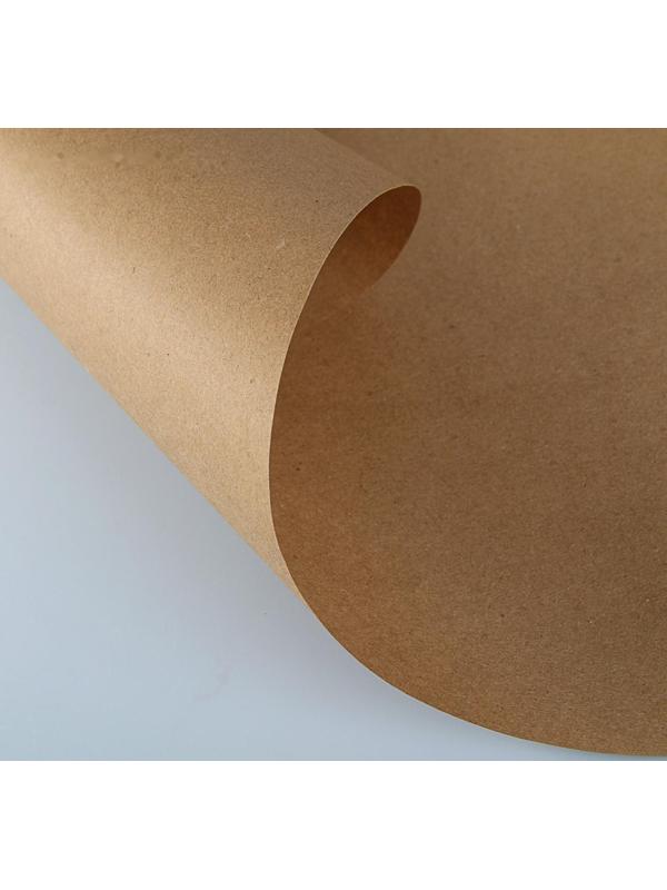Бумага упаковочная крафт без печати, 75 г/м² ,0,72 х 20 м
