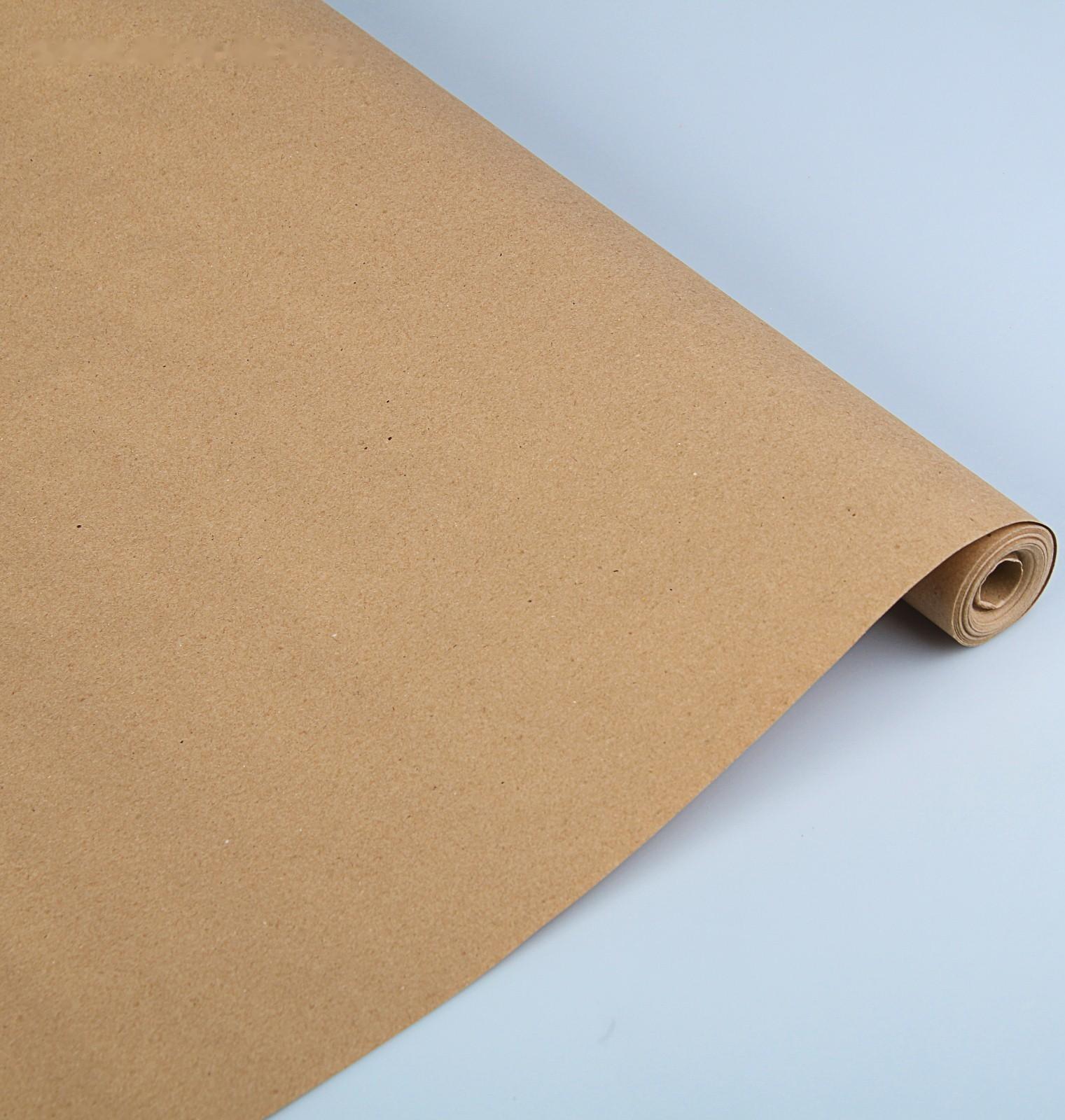 Бумага упаковочная крафт без печати, 75 г/м² ,0,72 х 50 м