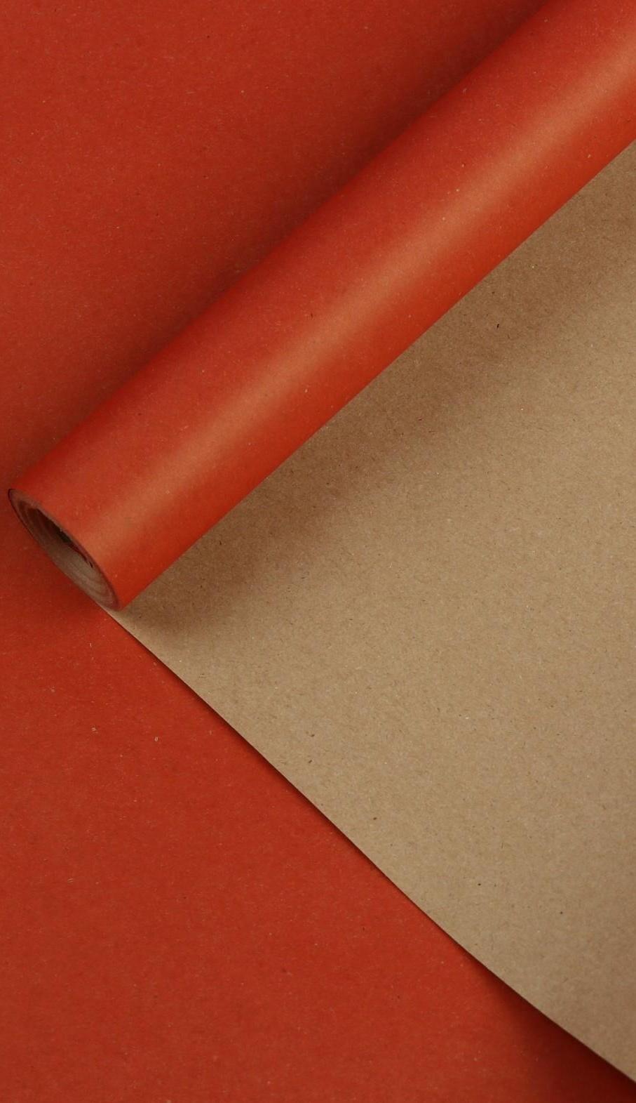 Бумага упаковочная крафт 