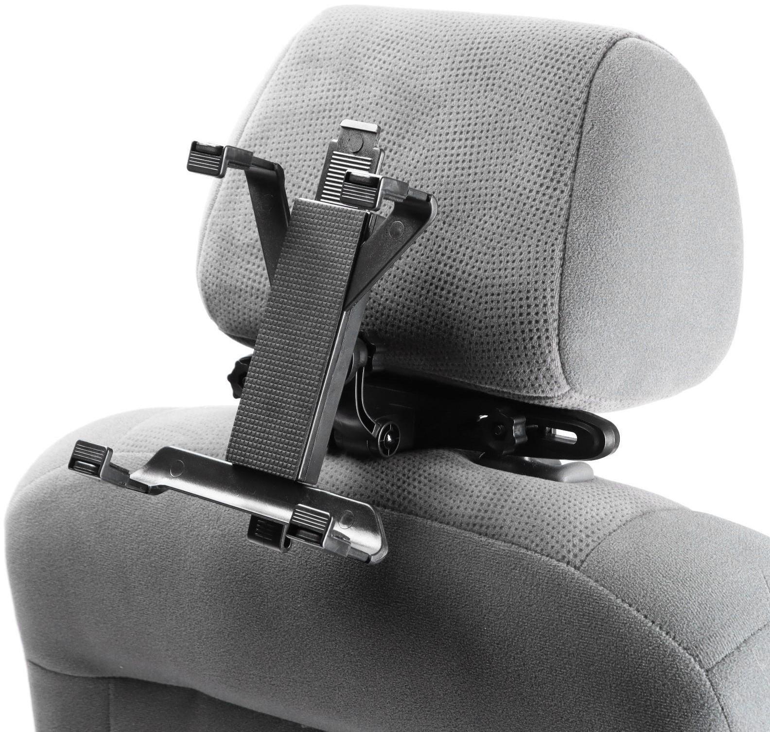 Держатель планшета TORSO на подголовник, раздвижной до 20см, ширина захватов 6-10 см