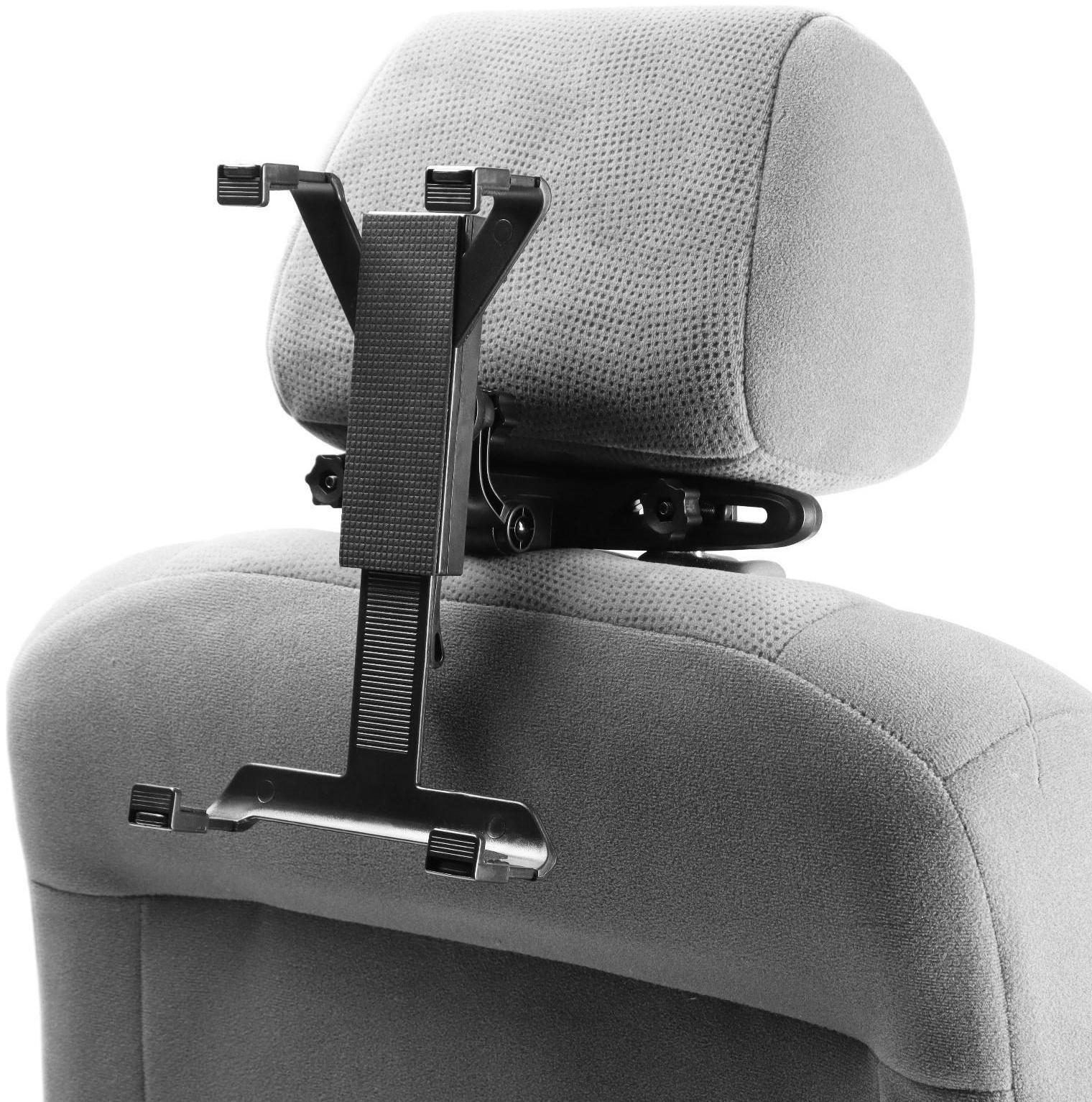 Держатель планшета TORSO на подголовник, раздвижной до 20см, ширина захватов 6-10 см