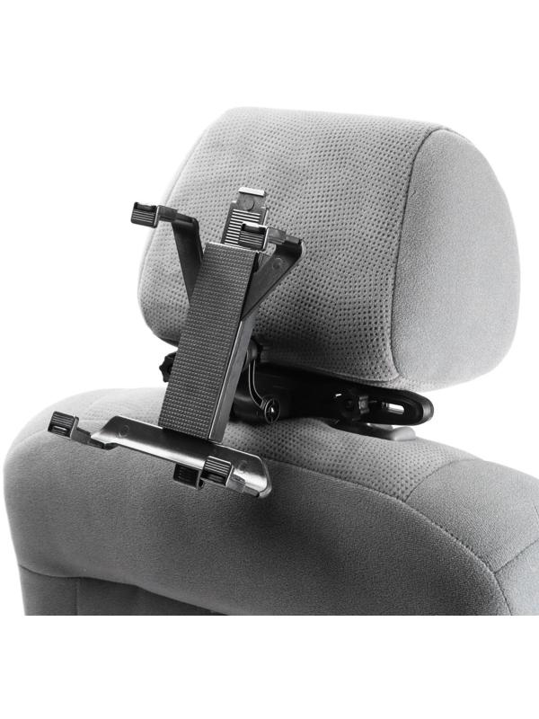 Держатель планшета TORSO на подголовник, раздвижной до 20см, ширина захватов 6-10 см